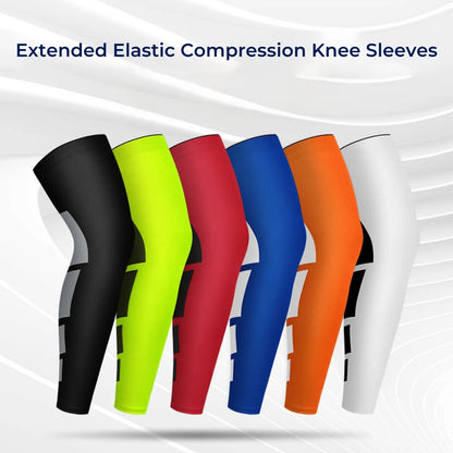 LegVital Full-leg compression sleeve for optimized blood circulation, muscle support, and fast recovery for athletes and versatile use Karnz