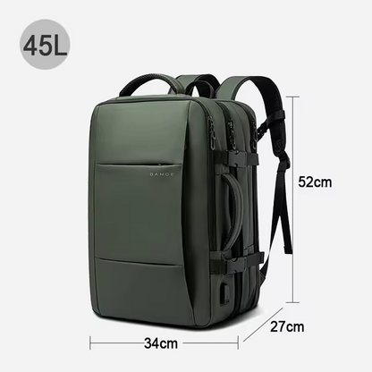 BowLift | Waterproof Expandable Travel Backpack – Large Capacity & Anti-Theft Protection