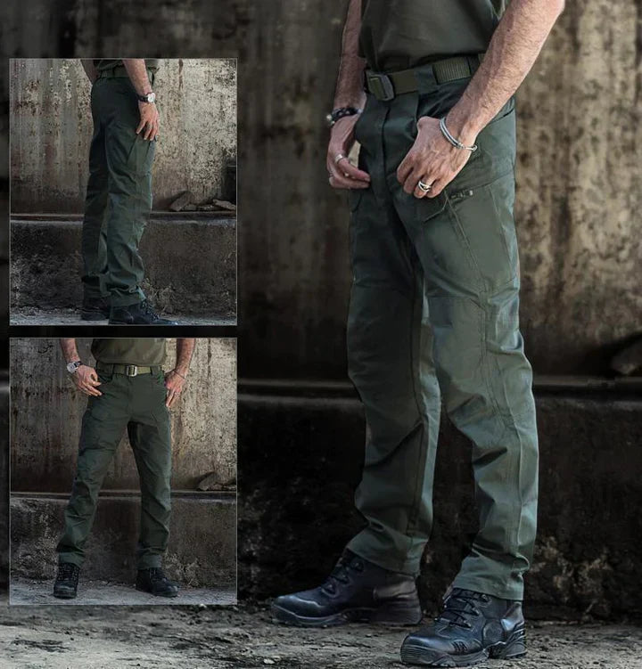Skanto Skanto | Outdoor Tactical Waterproof Pants Arm Fan Multi-Pocket Combat Trousers Ripstop Water-Repellent Quick Dry Hiking Cargo Pants