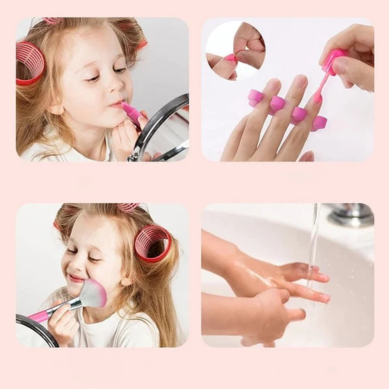 Skanto | Princess Glamour – Kids Makeup Play Set | Safe & Fun Pretend Play