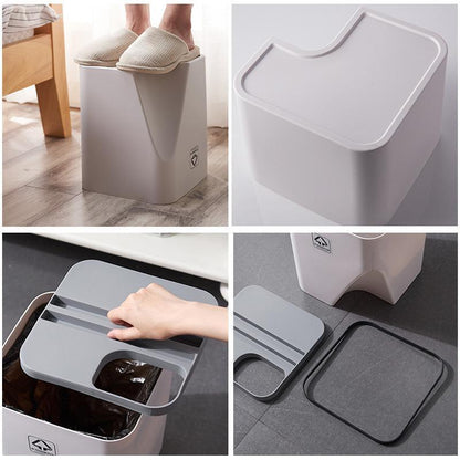 Household Stackable Folding Trash Cans | Karnz
