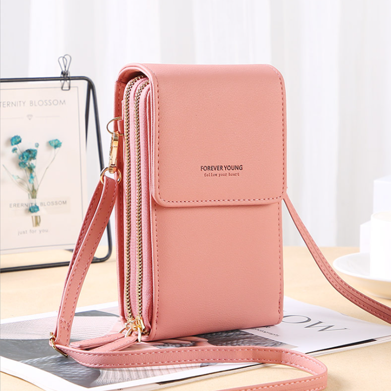 Skanto | Large Capacity Elegant Shoulder Bag with Touchscreen for Phones