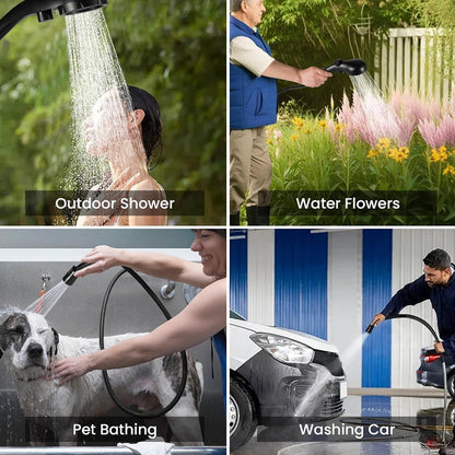 Brehn | Portable rechargeable outdoor camping shower pump