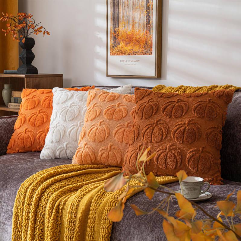 Skanto | Autumn Pumpkin Pillow Cover
