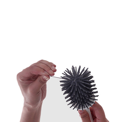 BowLift | Silicone Toilet Brush with Holder | Modern, Efficient Loo Brush for Home Cleaning