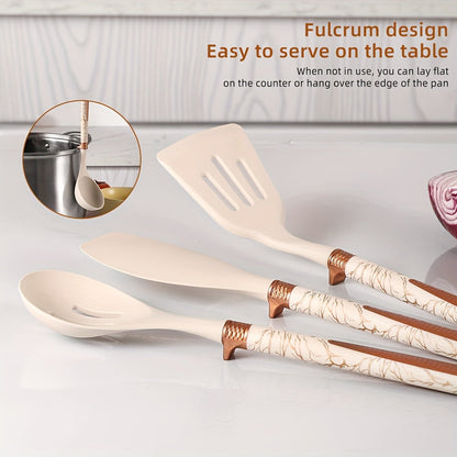 Skanto | Cooking - Kitchen Joy with the Elegant Silicone Kitchen Utensil Set