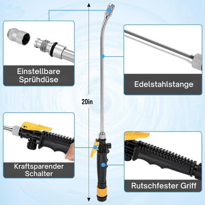 AquaForce 2-in-1 High-Pressure Water Gun — Say goodbye to dirt stress and enjoy effortless shine moments! | Skanto