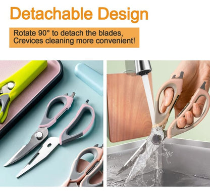 BowLift | ChefSecret – 5-in-1 multifunctional kitchen scissors for easy cutting