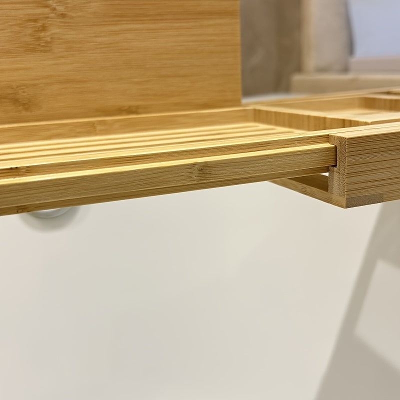 Skanto | Bamboo Bathtub Tray - For Ultimate Relaxation
