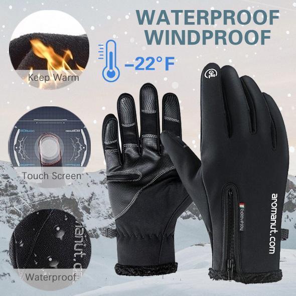 Skanto | Warm Thermal Gloves Cycling Running Driving Gloves