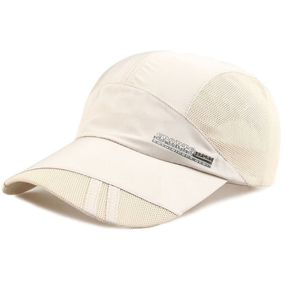 Lightweight, breathable sports cap, adjustable outdoor hat