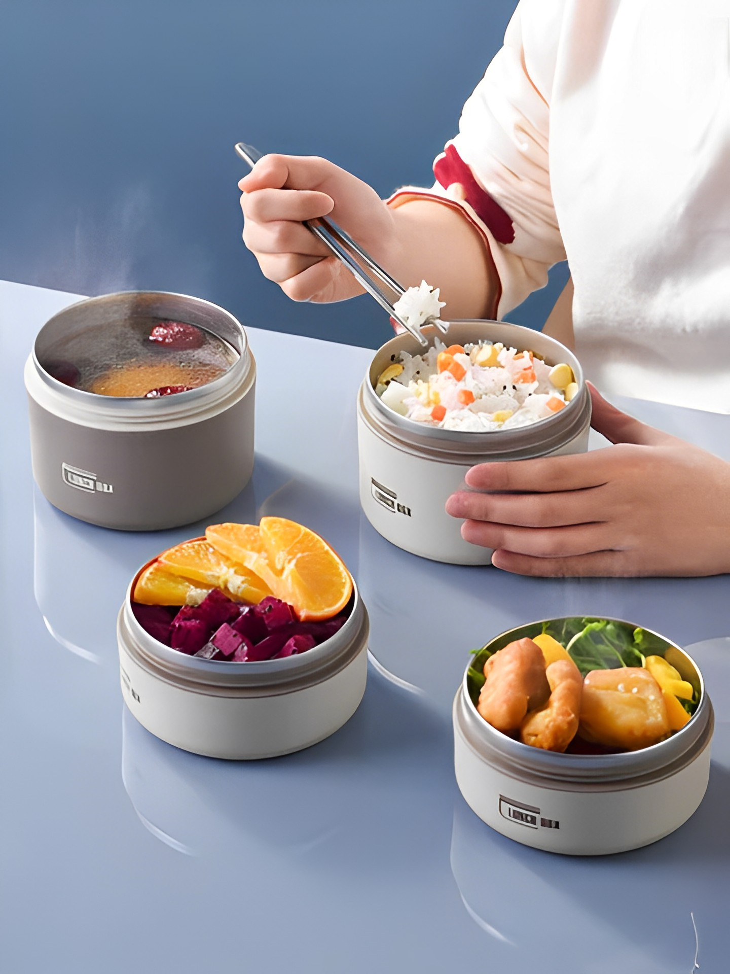 CuisineChic - Insulated Thermal Lunch Box for Fresh and Healthy Meals