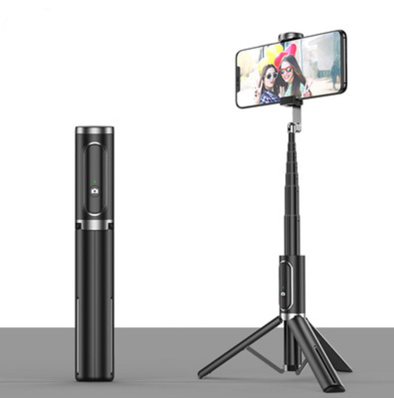 Karnz | Compact extendable Bluetooth Selfie Stick, with stable tripod and 360° rotatable design