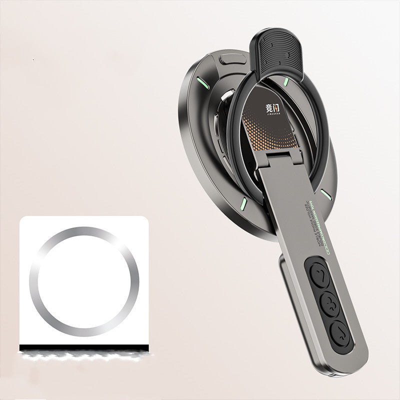BowLift | Multi-Functional Magnetic Metal Rotating Phone Stand & Ring Holder