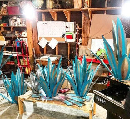 Anti-rust Metal Tequila Agave Plant | Brehn