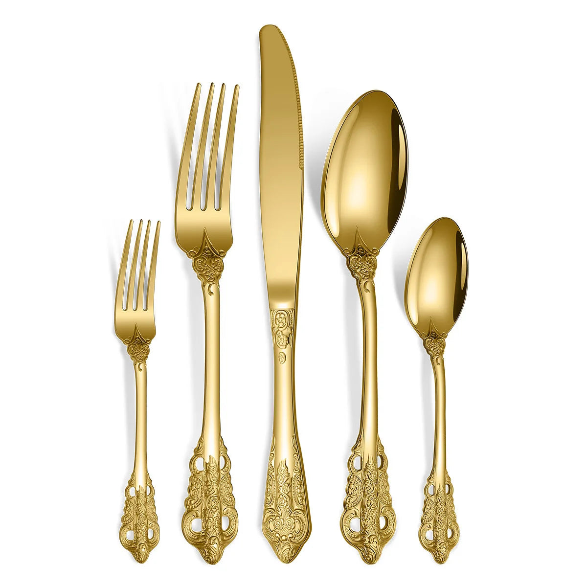 BowLift | Luxury Gold Cutlery Set