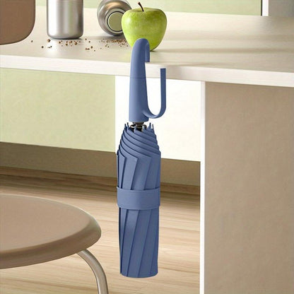 Karnz | Windproof foldable umbrella with ring buckle handle