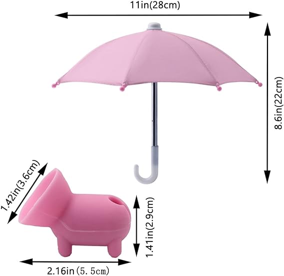 Phone Umbrella Suction Cup Stand for Sun | Bowlift