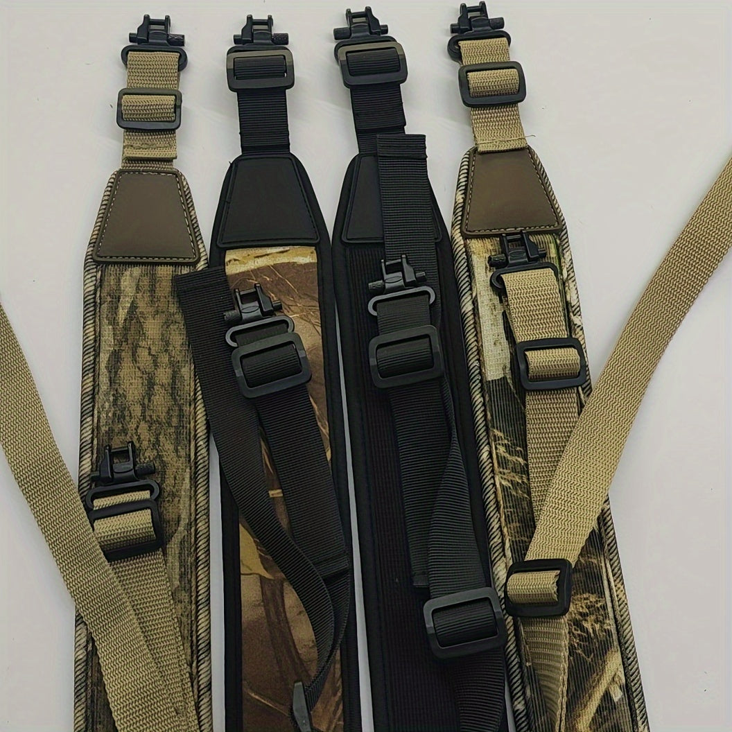 Skanto | Camo 2-Point Sling with Quick Release Buckles – Robust Shoulder Strap for Outdoor Adventures – Comfortable, All-Terrain with Seamless Length Adjustment