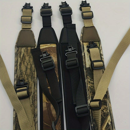 Skanto | Camo 2-Point Sling with Quick Release Buckles – Robust Shoulder Strap for Outdoor Adventures – Comfortable, All-Terrain with Seamless Length Adjustment