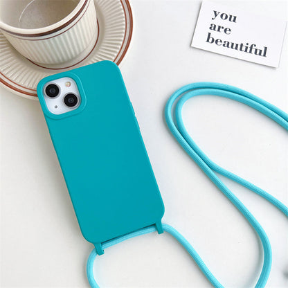 BowLift | Solid Silicone Lanyard Case for iPhone