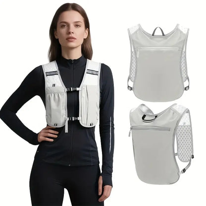 BowLift | Running Hydration Vest With Reflective Strips And Breathable Mesh Design