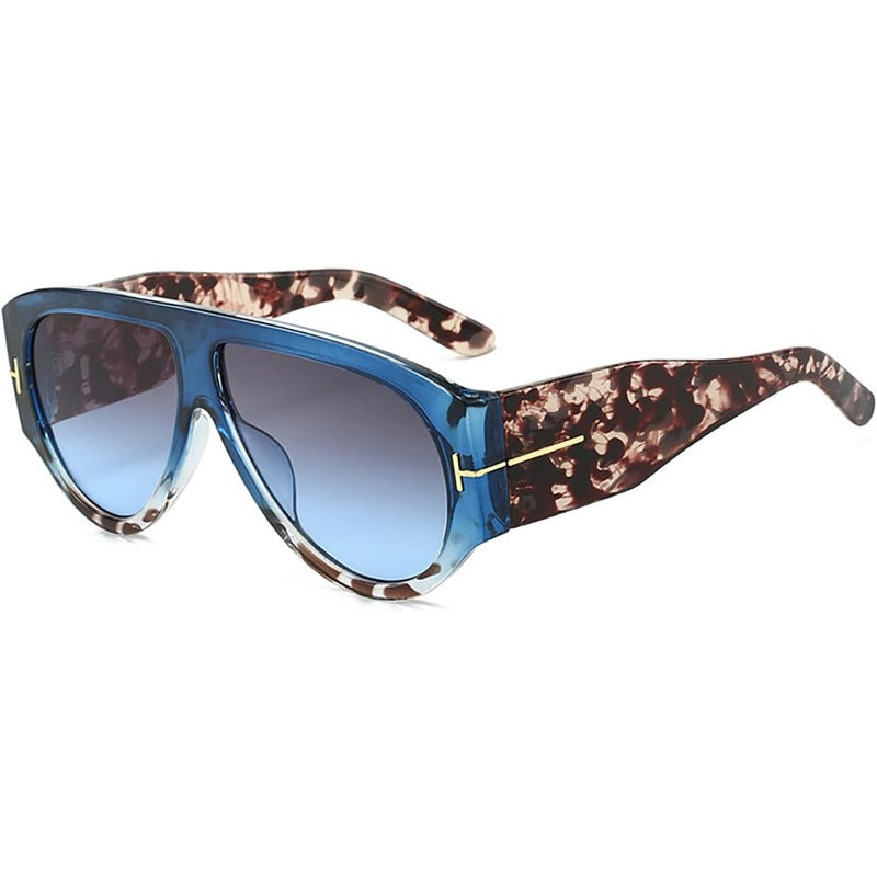Oversized UV400 Aviator Sunglasses Bowlift