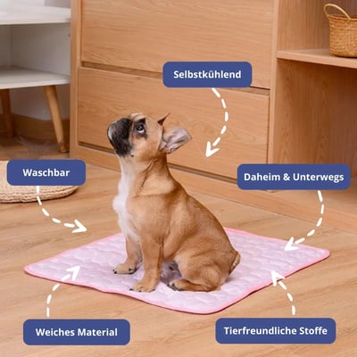 Skanto | Pet Cooling Mat with Non-Toxic Self-Cooling Gel
