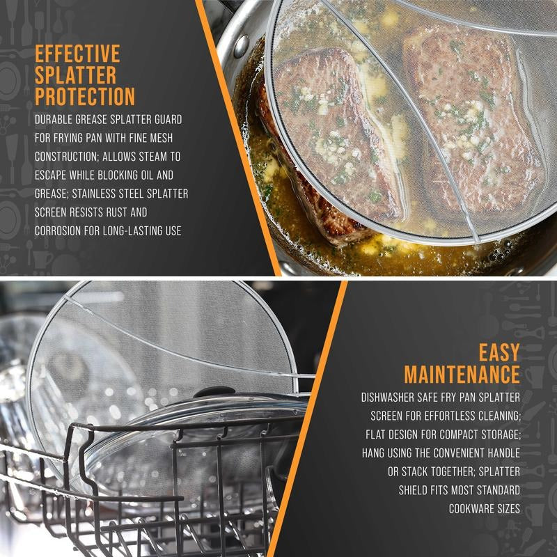 Skanto | Stainless Steel Pan Shield