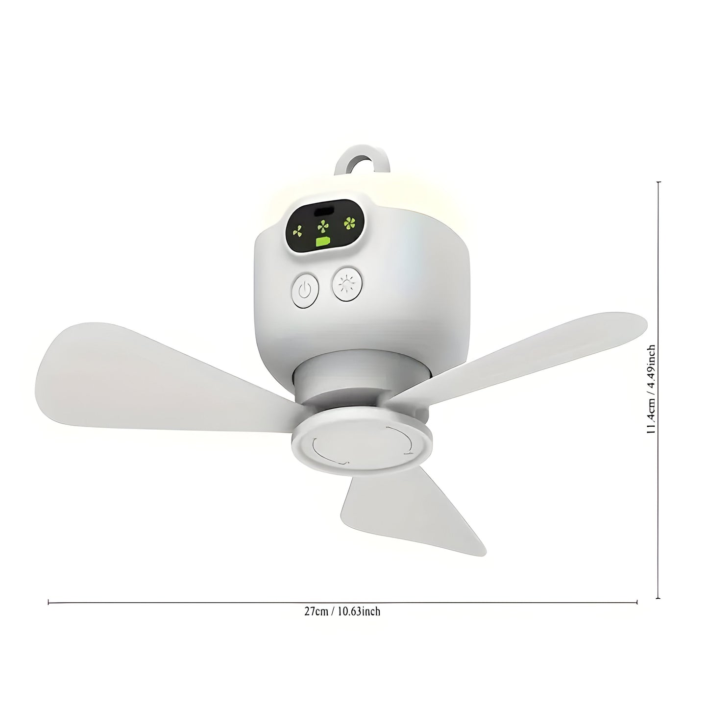 CoolTrail – Outdoor camping fan, USB rechargeable
