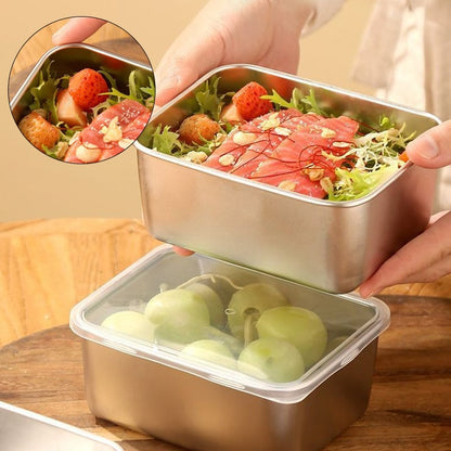 BowLift | Stainless Steel Food Storage Container with Lid, Lunch, Snack Storage Box