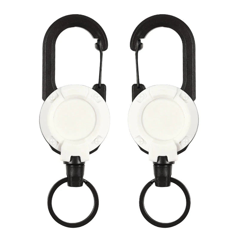 Skanto | Skanto Outdoor Automatic Retractable Wire Luya Tactical Keychain with Anti-theft