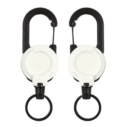 Skanto | Skanto Outdoor Automatic Retractable Wire Luya Tactical Keychain with Anti-theft