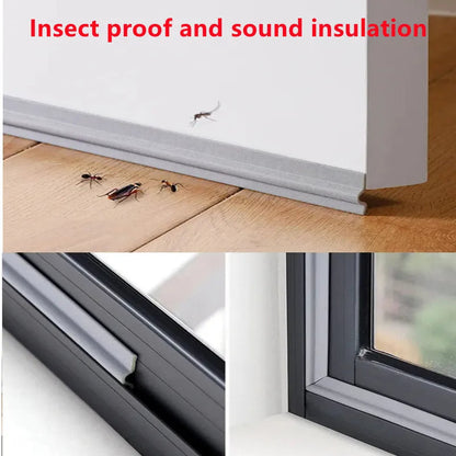 Air Lock Windproof Self-Adhesive Window Seal Strips | Bowlift