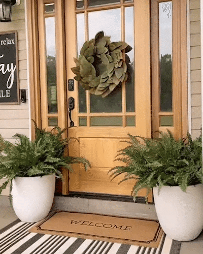 Skanto | UV-Resistant Lifelike Artificial Boston Fern – Perfect for Outdoor Decor