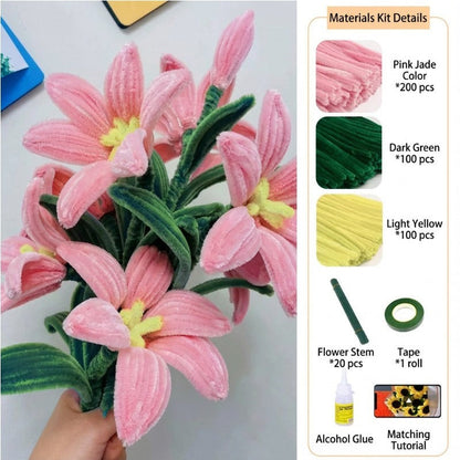 BowLift | DIY Chenille Flower Kit