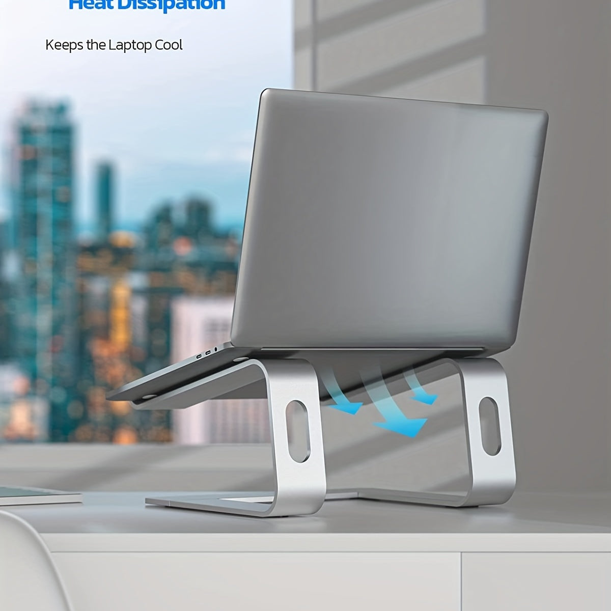 Skanto | Aluminum Laptop Stand – Ergonomic and Ventilated
