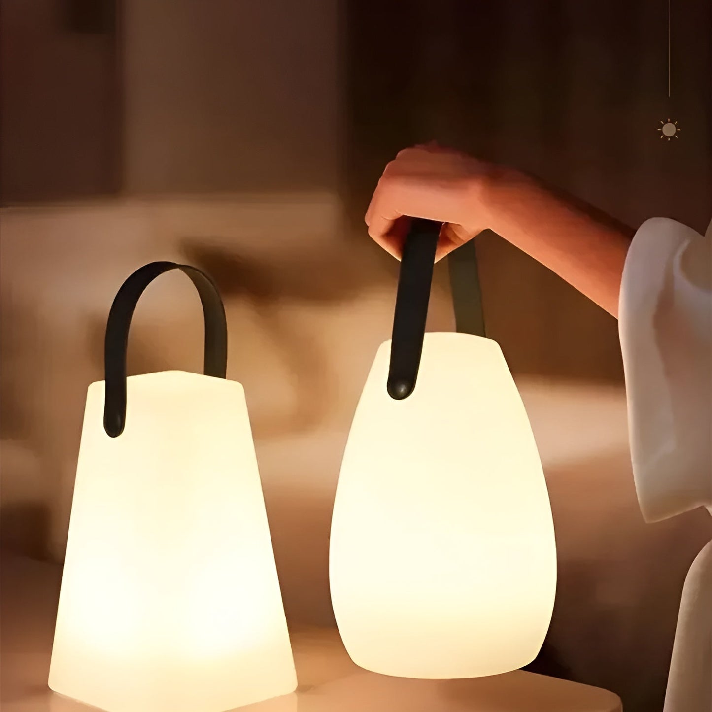 Wireless LED Table Lamp – Waterproof, Rechargeable and 16 Colors | Karnz