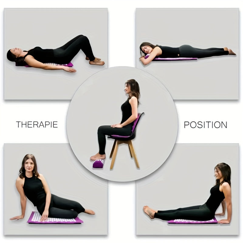 Ultimate acupuncture massage mats and pillow set Bowlift