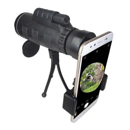 Sandsberg High-Performance Monocular Telescope with Smartphone Adapter and Tripod