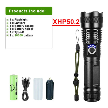 Skanto | LED Flashlight | Rechargeable Flashlight