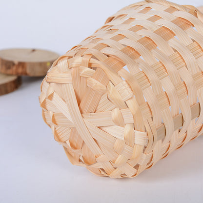 Handcrafted Natural Woven Storage Basket Acalora