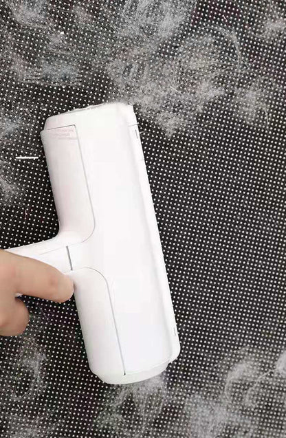 Lint roller for pet hair removal
