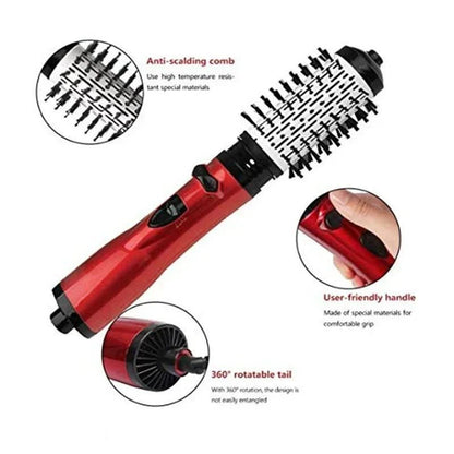 BowLift | 3-in-1 electric hair styler with hairdryer, brush & curling iron function