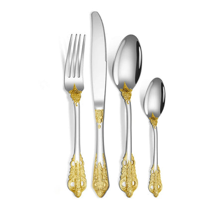 BowLift | Luxury Gold Cutlery Set