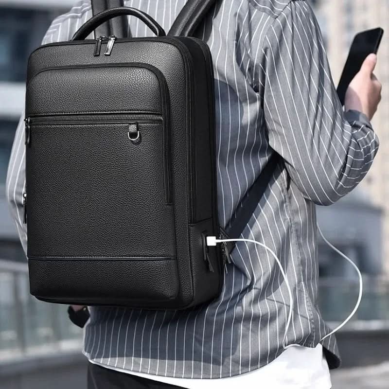 BowLift | MobilLux Leather Rucksack – For work, travel & modern mobility