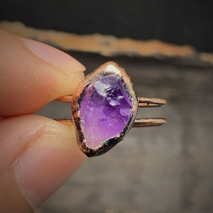 Skanto | Natural Raw Birthstone Ring - Selina
