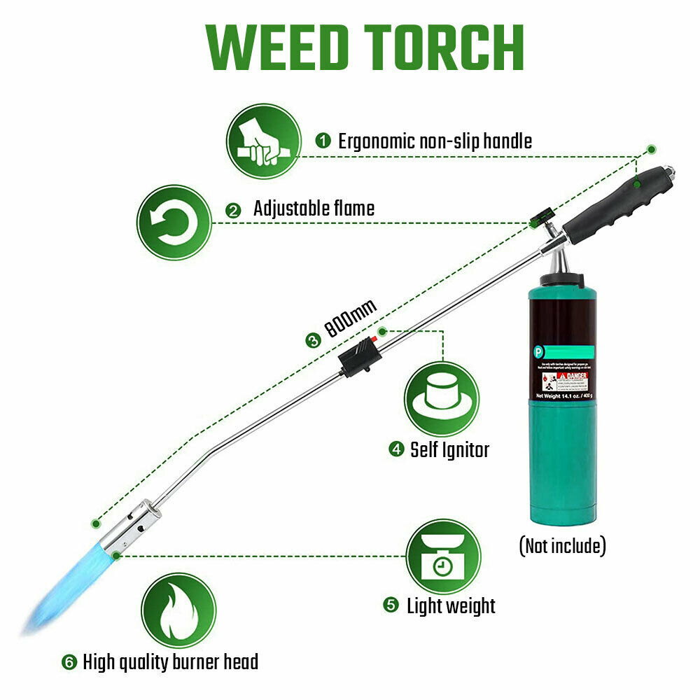 Skanto | Adjustable Flame Propane Weed Burner