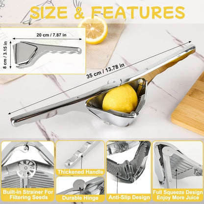 Effortless Flat Citrus Press Karnz