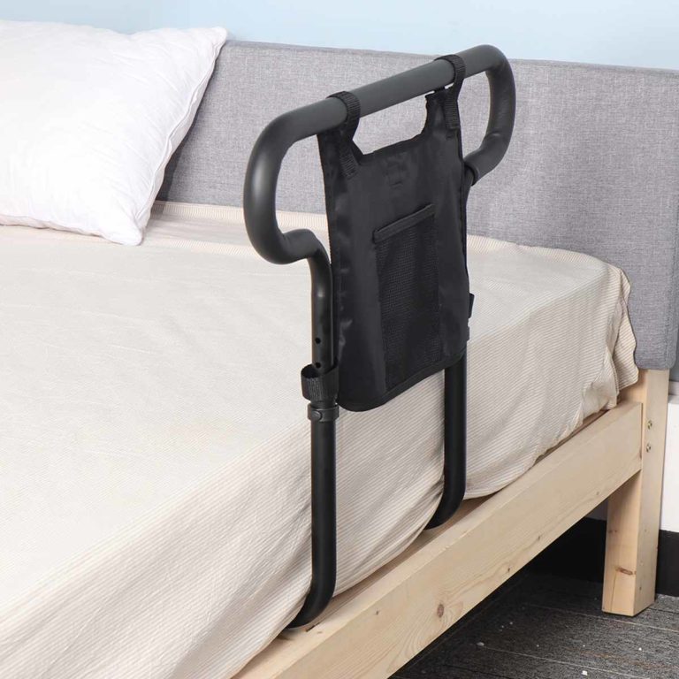 BowLift | Universal Senior Bed Rail – Reliable Elderly Assist with Storage Pouch